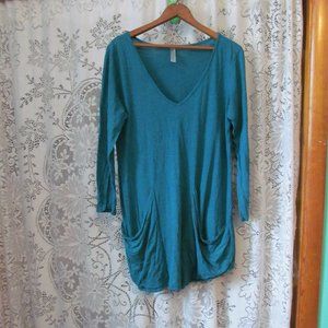 Organic Cotton Blue Canoe Women's M Tunic